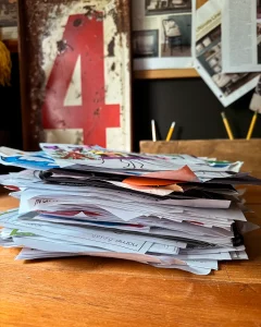 School Paper Storage Ideas for Forms Artwork and Important Notes
